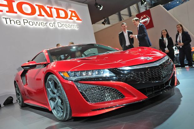 Der Honda NSX soll das sportliche Image der Marke stärken.