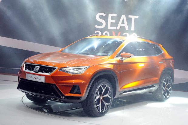 Die Studie 20V20 soll in die jüngere Zukunft der Marke SEAT zeigen.
