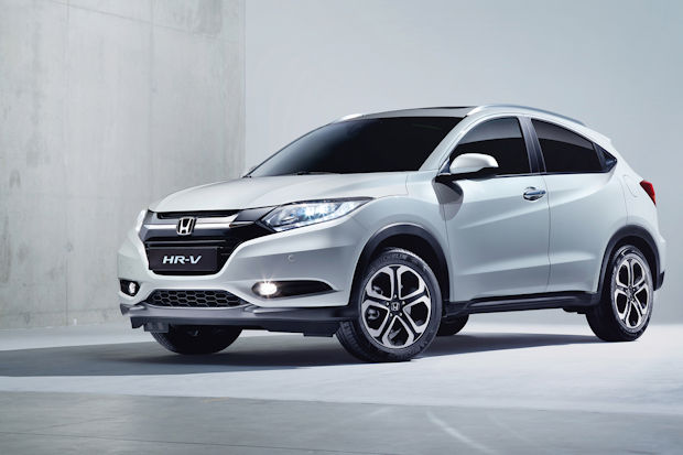 Neu ist der Honda HR-V mit markant gezeichneter Karosserie.