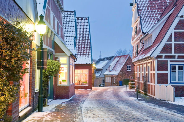 Im kleinen Nordseebad Otterndorf ist im Winter mehr los als gedacht.