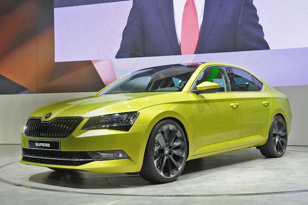 Neue Größe in China: Der neue Skoda Superb.