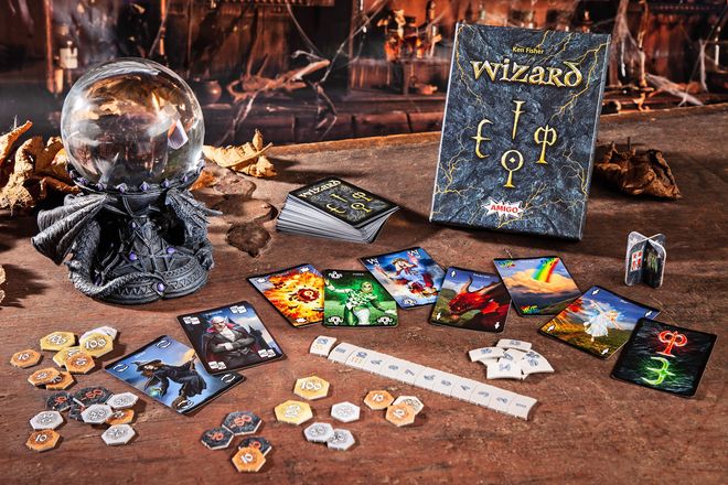 Neue Karten, neue Z&auml;hlchips, viele Wendungen: Das Kartenspiel Wizard gibt es seit 30 Jahren auf dem deutschen Markt.