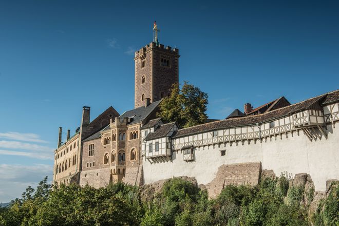 Vor 500 Jahren suchte Martin Luther Zuflucht auf der Wartburg - heute ist die "Wächterburg" ein beliebtes Ausflugsziel.