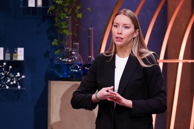 Laura Valentin ist mit After Inject am 23.03.2026 bei &bdquo;Die H&ouml;hle der L&ouml;wen&ldquo; auf VOX zu sehen.