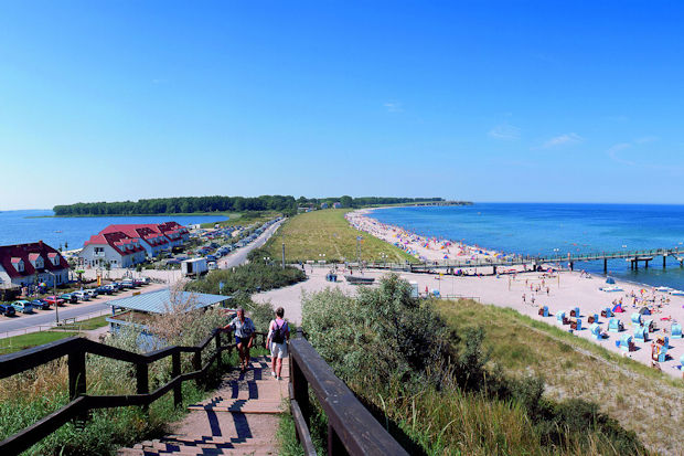 Ferienorte wie Rerik am Salzhaff locken auch im Herbst viele Urlauber an die Küste Mecklenburg-Vorpommerns.