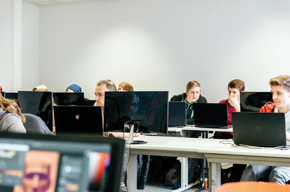 Ohne Computer läuft bei den zukünftigen Content-Managern gar nichts.