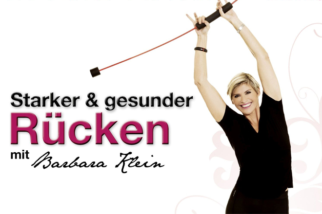 Bei Ratgeberbox.de zu gewinnen: 3 DVDs "Flexi-Bar - Starker und gesunder Rücken" mit Barbara Klein