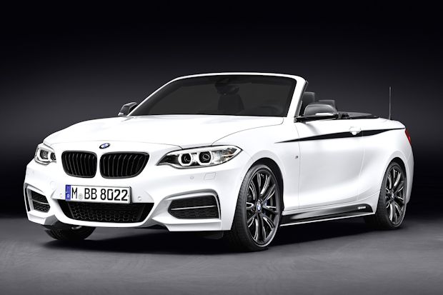Das BMW 2er Cabrio mit M Performance Zubehör.