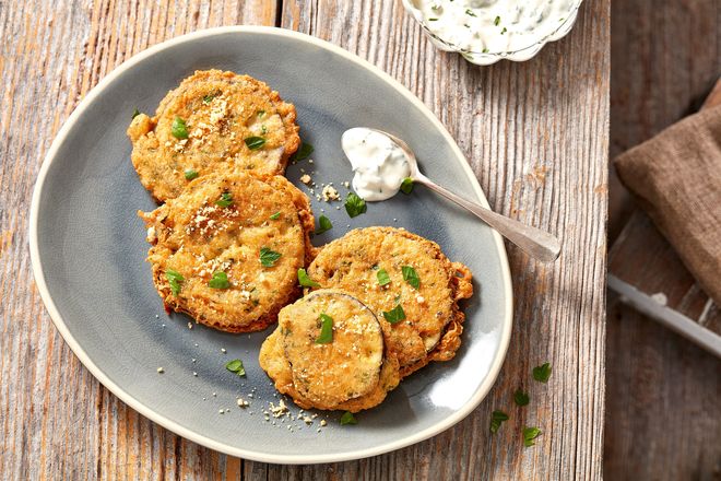 Raffinierter Genuss mit Erdnuss: Die würzigen Auberginen-Erdnuss-Piccata lassen sich ganz einfach nachkochen.