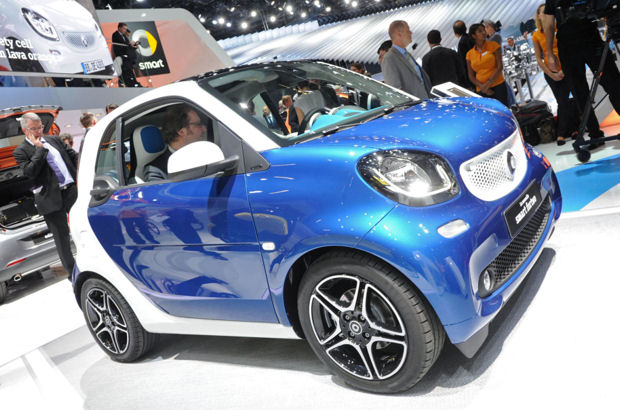 Smart mit Modell- und Motorenpalette