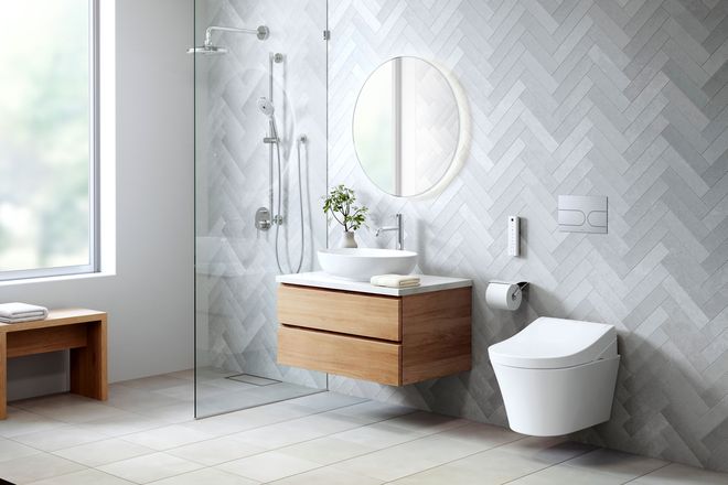 Ein bequem zugängliches Dusch-WC kann im Alter und bei körperlichen Einschränkungen das Leben erleichtern. Es trägt dazu bei, dass der Gang auf die Toilette zu einem angenehmen, wohltuenden Erlebnis wird.