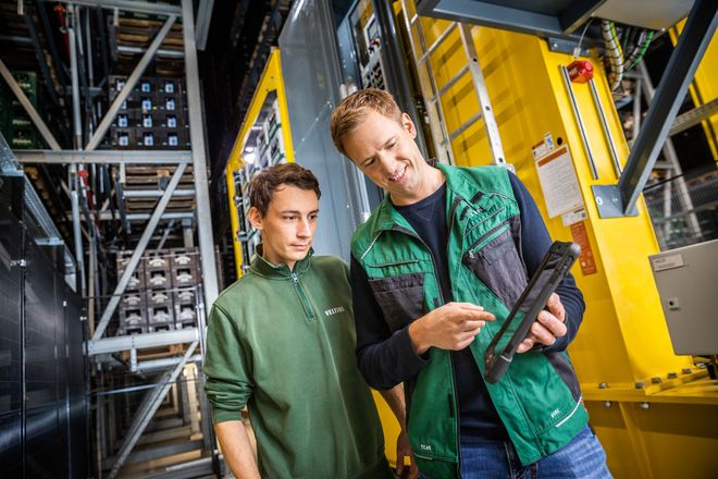 Die Ausbildung zur Fachkraft für Lagerlogistik in der Brauerei dauert drei Jahre, Voraussetzung ist ein Hauptschulabschluss.