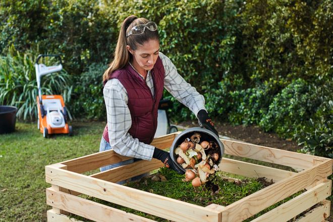 Recycling in Reinkultur: Mit einem eigenen Komposter gewinnen Gartenbesitzer hochwertigen Naturdünger.