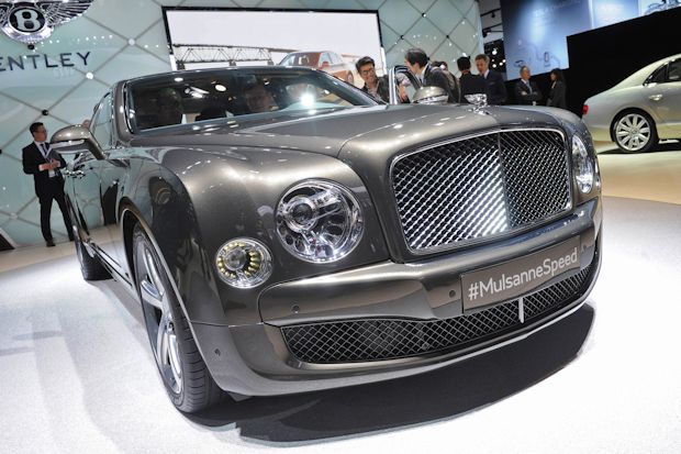 Schnellster Luxusliner der Welt: Der neue Bentley Mulsanne Speed.