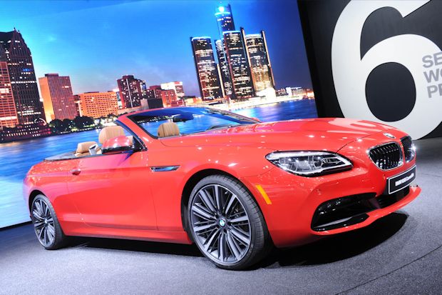 Mit dem Coupé, dem Cabrio und dem Gran Coupé zeigt BMW in Detroit seine neue 6-Reihe.