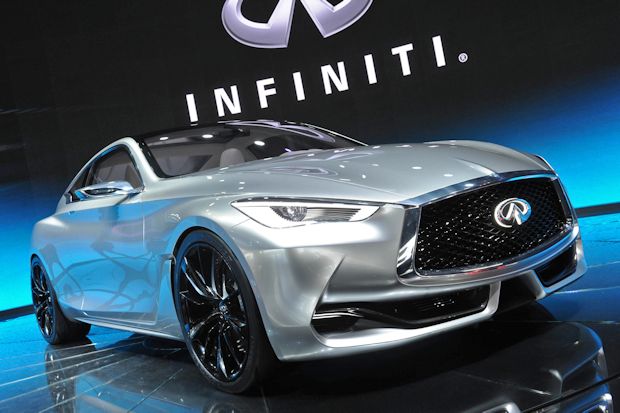 Könnte der Infiniti G37-Nachfolger sein - die Coupé-Studie Q60 Concept.