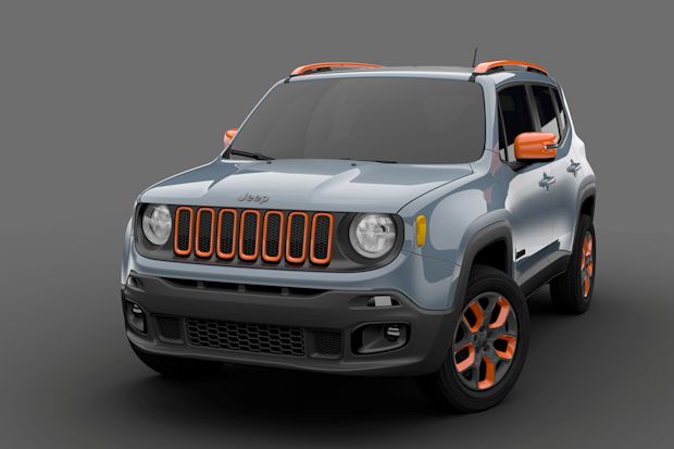 Als "Urban Renegade" soll der kleine Jeep aktive Städter ansprechen.