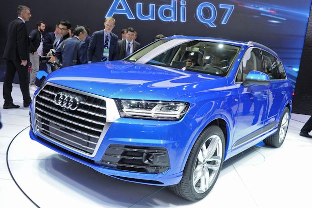 Der neue Audi Q7 hat um über 300 Kilo abgespeckt.