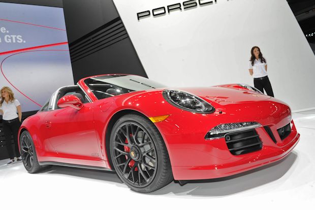 Erstmals zu sehen - der Porsche 911 Targa 4 GTS