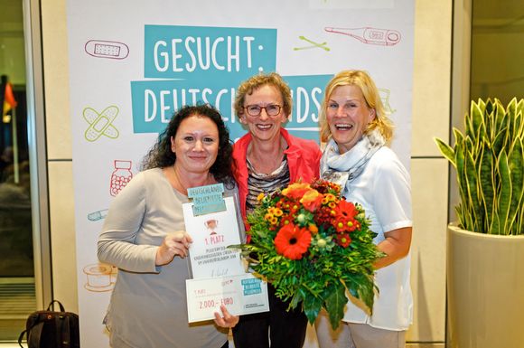 Wenn Einsatz belohnt wird, ist die Freude groß - das zeigte sich auch bei den letztjährigen Preisträgern.