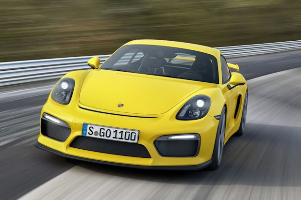 Der neue Porsche Cayman GT4 feiert seine Premiere in Genf.