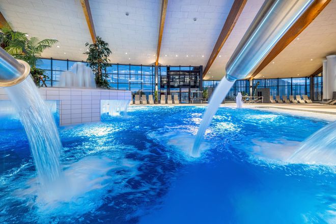 Das Gesundheitsbad "Actinon" in Bad Schlema ist bekannt als eines der attraktivsten Bäder Deutschlands.