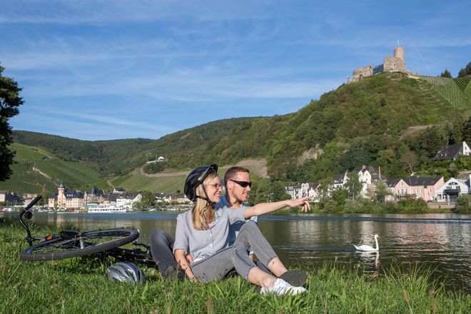 Die herrliche Naturlandschaft lädt zu entspannten Radausflügen ein.
