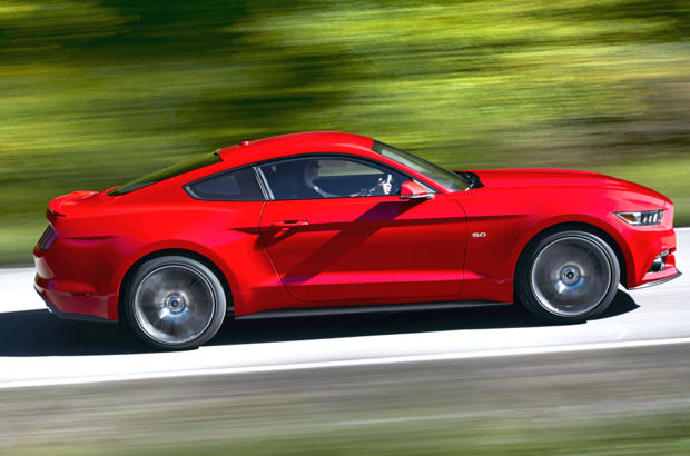 Deutsche Messepremiere für den Ford Mustang in Essen.