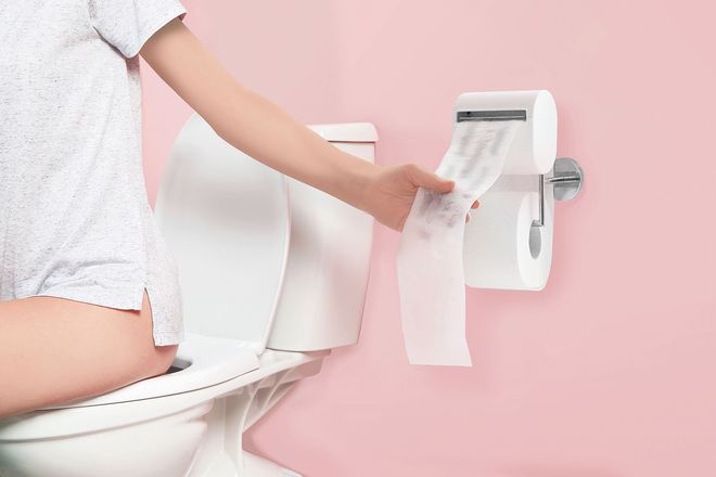 Feuchttücher selbst herstellen - mit einem besonderen Toilettenpapierhalter.