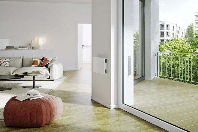Wandlüfter mit Pollenfilter filtern die allergieauslösenden Partikel aus der Luft und bringen zu jeder Jahreszeit wohltuende Frischluft in das Gebäude.