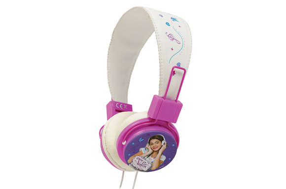 Mit den Violetta Kopfhörern von Smoby Toys vergeht die lange Route ganz schnell.