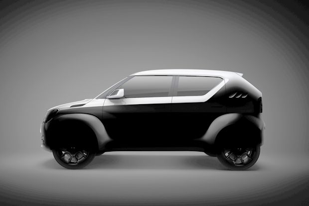 Der Suzuki iK-4 zeigt das Konzept eines weiteren kleinen Allrad-Fahrzeugs der Japaner.