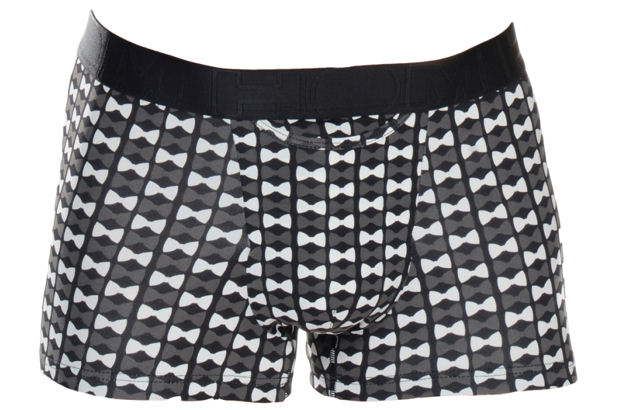 Klassische Boxer Brief mit Print und schwarzer Bund aus der HOM Christmas Selection