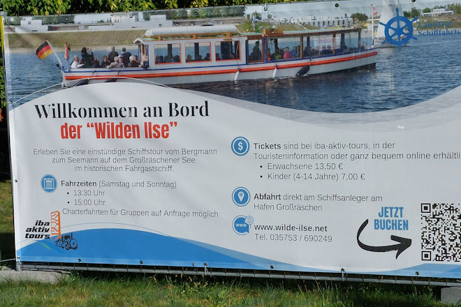 Informationen zu Schiffsfahrten mit der "Wilden Ilse".