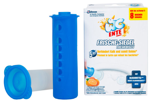 WC-Ente® Frische-Siegel mit Bleichmittel