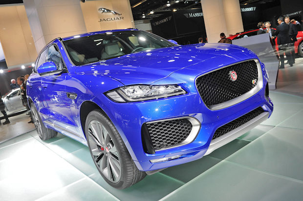 Jaguar präsentiert auf der IAA sein erstes SUV.