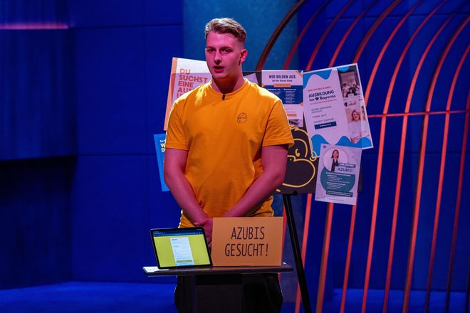 Jimmy stellt sich am Montag, den 16.03.2026, bei &bdquo;Die H&ouml;hle der L&ouml;wen&ldquo; vor.