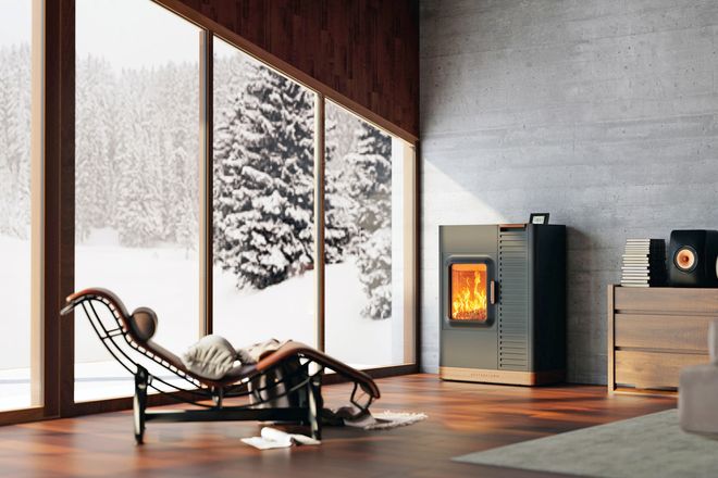 Warm und gemütlich: Im Winter ist die Atmosphäre am Kaminofen besonders anheimelnd.
