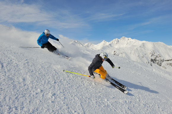 Vom Hotel auf die Piste: Im Skigebiet Serfaus - Fiss - Ladis kommen Rennfahrer wie Familien gleichermaßen auf ihre Kosten