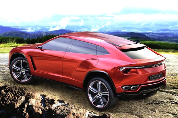 Eine Studie des neuen SUV wurde 2012 als Lamborghini Urus in Peking präsentiert.