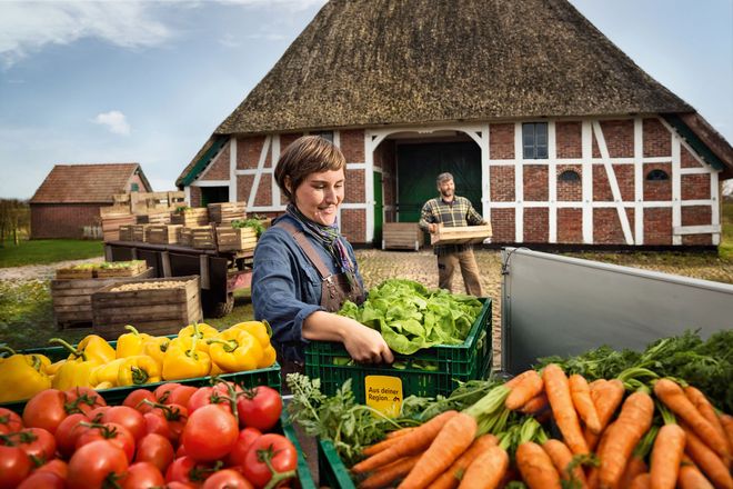 Möhren, Tomaten, Paprika und Salat aus der Region stehen bei Endverbrauchern hoch im Kurs.