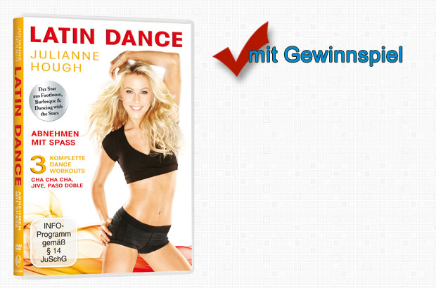 Passend zum Release von "Latin Dance - Abnehmen mit Spaß" verlosen wir 3 DVDs.