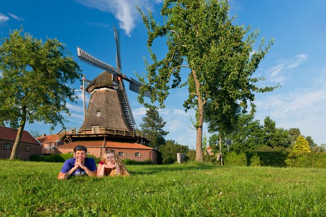 Einfach mal abschalten: Das Südliche Ostfriesland bietet viel Freiraum für Entspannung.