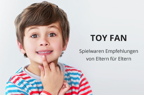 Um die Suchenden bei der Auswahl zu inspirieren gibt es jetzt die neue Spielwarenempfehlungsplattform "Toy Fan".