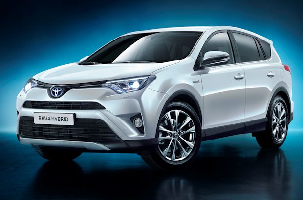 Effizienter Antrieb mit 2,5-Liter-Benziner und Elektromotor an der Hinterachse im neuen Toyota RAV4 mit Hybridantrieb.