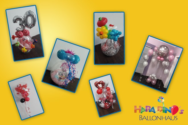 Geschenkballons lassen sich individuell gestalten und sind fast zu jedem Anlass ein geeignetes Geschenk.