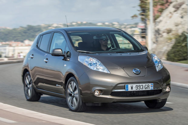 Der Nissan Leaf läuft im Werk Sunderland/GB vom Band.