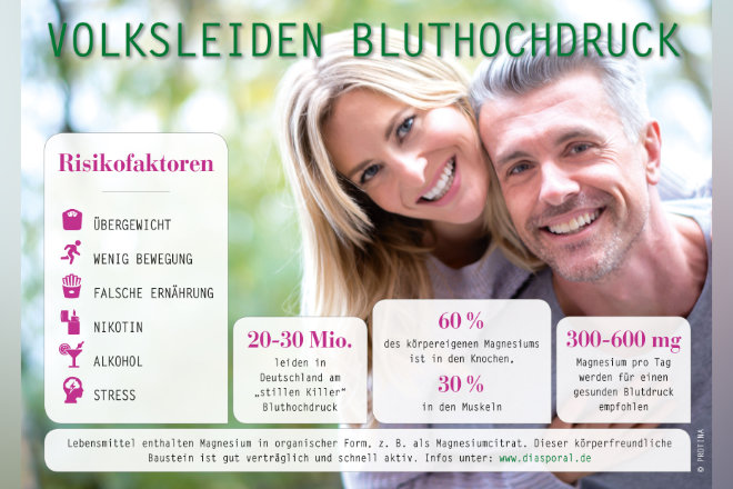 Etwa ein Drittel aller Betroffenen in Deutschland wissen gar nicht, dass ihr Blutdruck zu hoch ist.