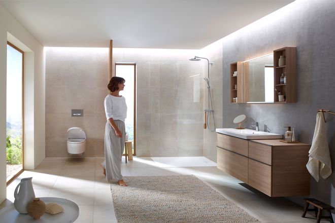 Bodengleiche Duschen haben funktionale Vorteile und integrieren sich ästhetisch ins Badezimmer.