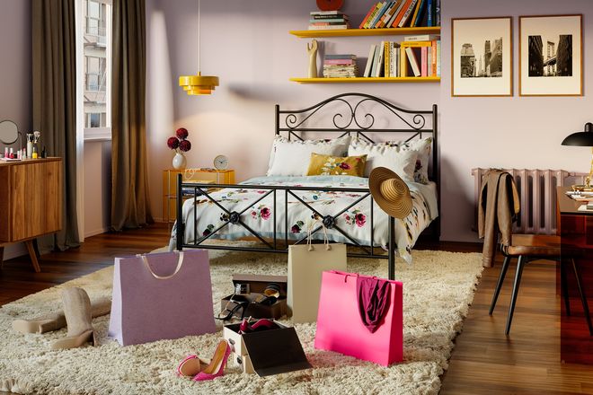 Wohnen wie in "Sex and the City": Kultserien und ihr unverwechselbarer Stil stehen Pate f&uuml;r angesagte Einrichtungsstile.